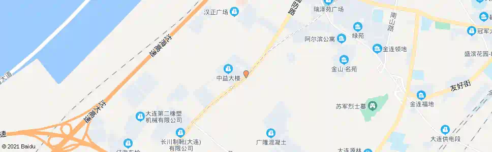 大连中益陶瓷城_公交站地图_大连公交_妙搜公交查询2025