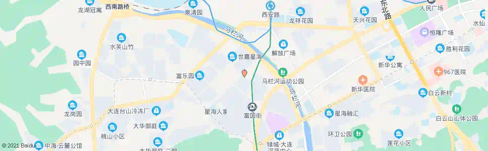 大连富工街_公交站地图_大连公交_妙搜公交查询2025