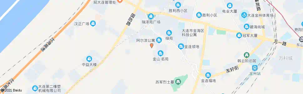 大连阿尔滨小区_公交站地图_大连公交_妙搜公交查询2025