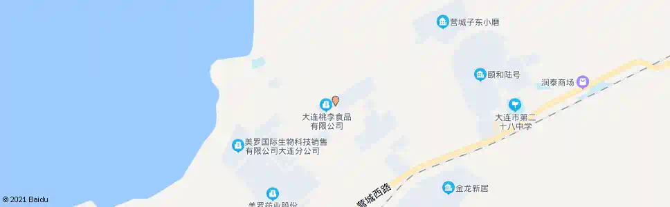 大连桃李食品_公交站地图_大连公交_妙搜公交查询2025