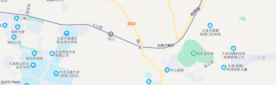 大连河北村_公交站地图_大连公交_妙搜公交查询2025
