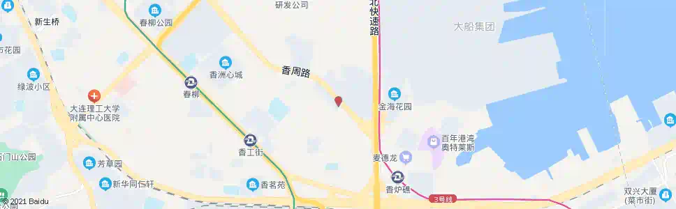 大连工人村_公交站地图_大连公交_妙搜公交查询2025
