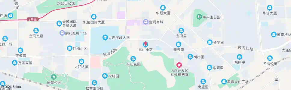 大连东山小区_公交站地图_大连公交_妙搜公交查询2025