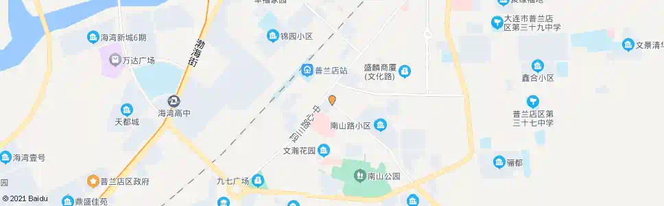 大连南山路_公交站地图_大连公交_妙搜公交查询2025