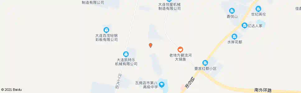 大连银山金属制品_公交站地图_大连公交_妙搜公交查询2025