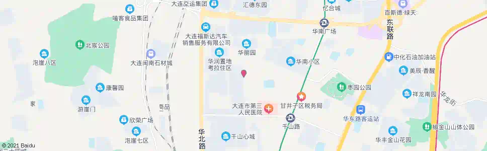 大连华西小区_公交站地图_大连公交_妙搜公交查询2025