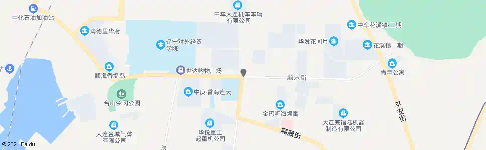 大连方家村_公交站地图_大连公交_妙搜公交查询2025