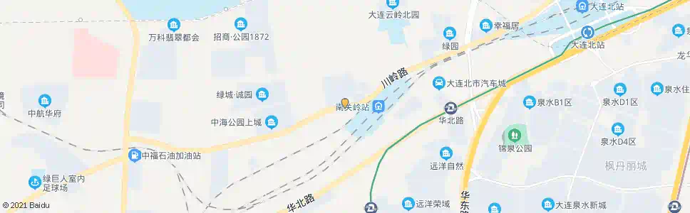 大连圣泰小区_公交站地图_大连公交_妙搜公交查询2025