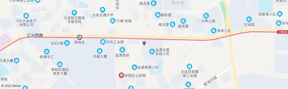 大连金源北里_公交站地图_大连公交_妙搜公交查询2025