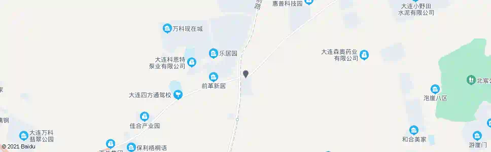 大连前革小区_公交站地图_大连公交_妙搜公交查询2025