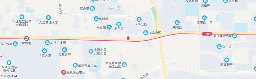 大连高城山_公交站地图_大连公交_妙搜公交查询2025