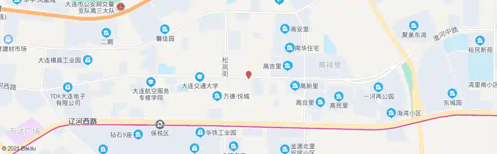 大连淮河中路_公交站地图_大连公交_妙搜公交查询2025