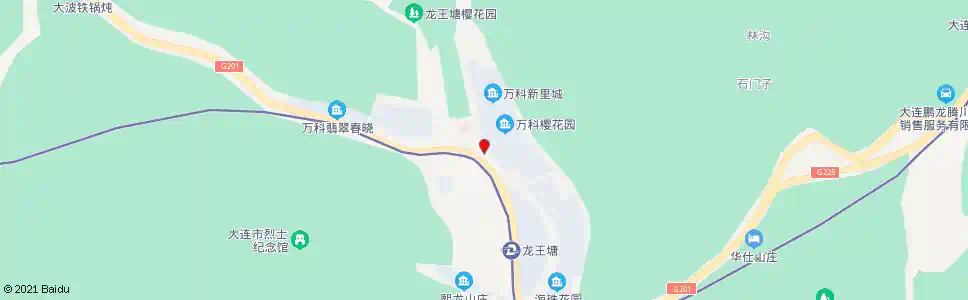大连官房村_公交站地图_大连公交_妙搜公交查询2025