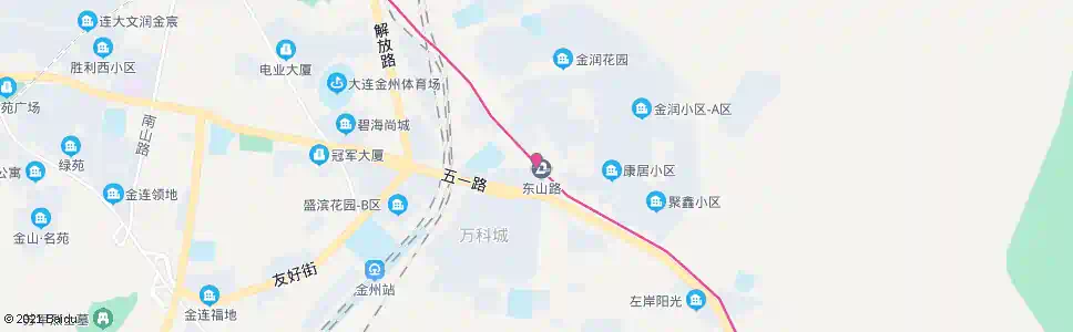 大连东山_公交站地图_大连公交_妙搜公交查询2025