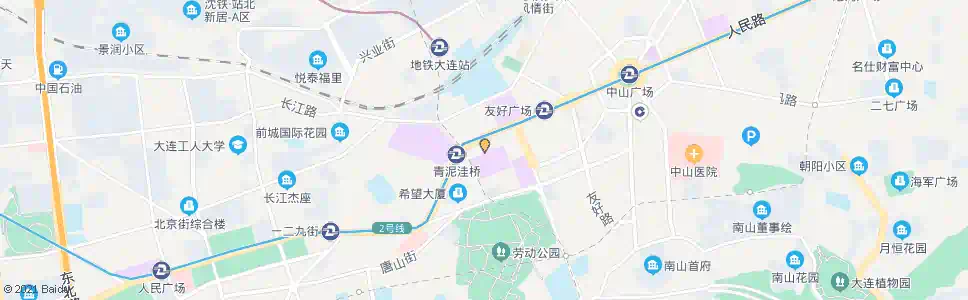 大连工人文化宫_公交站地图_大连公交_妙搜公交查询2025
