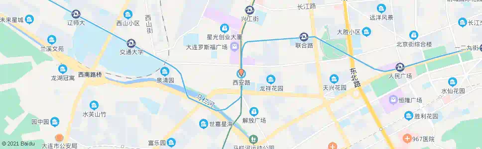 大连西安路_公交站地图_大连公交_妙搜公交查询2025