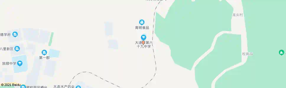 大连龙头中心小学_公交站地图_大连公交_妙搜公交查询2025