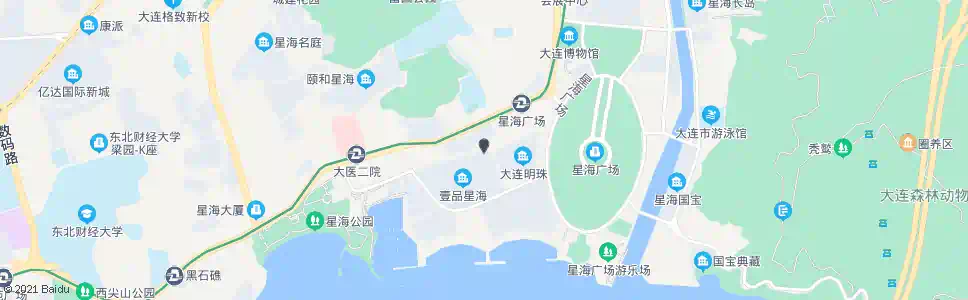 大连星雨街_公交站地图_大连公交_妙搜公交查询2025