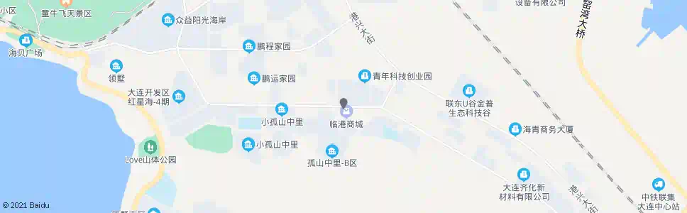 大连临港商城_公交站地图_大连公交_妙搜公交查询2025