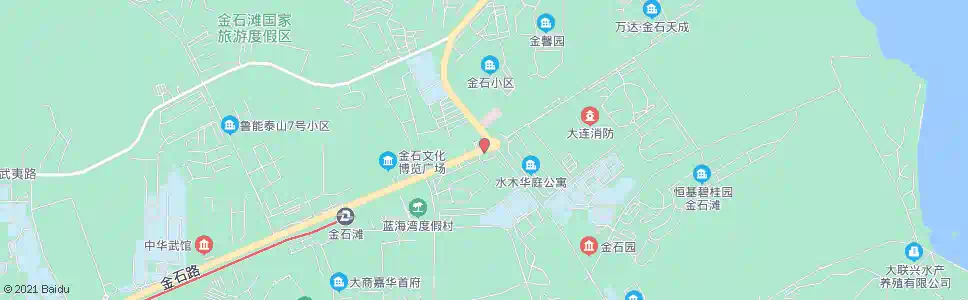 大连金石滩管委会_公交站地图_大连公交_妙搜公交查询2025