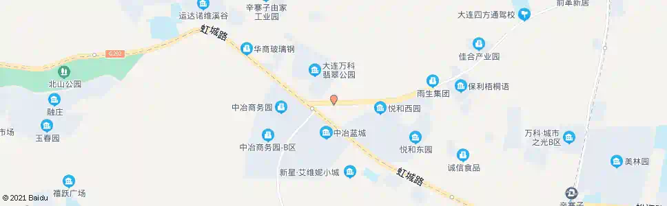 大连辛寨子地区医院_公交站地图_大连公交_妙搜公交查询2025