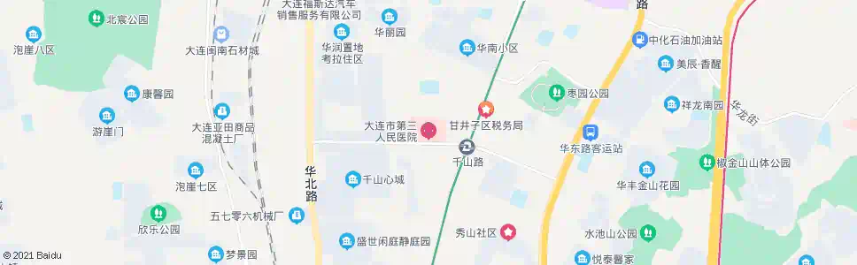 大连第三人民医院_公交站地图_大连公交_妙搜公交查询2025
