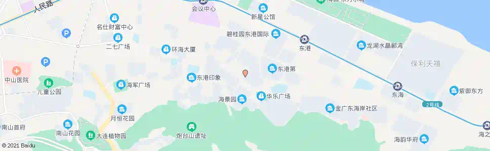 大连华乐街东_公交站地图_大连公交_妙搜公交查询2025
