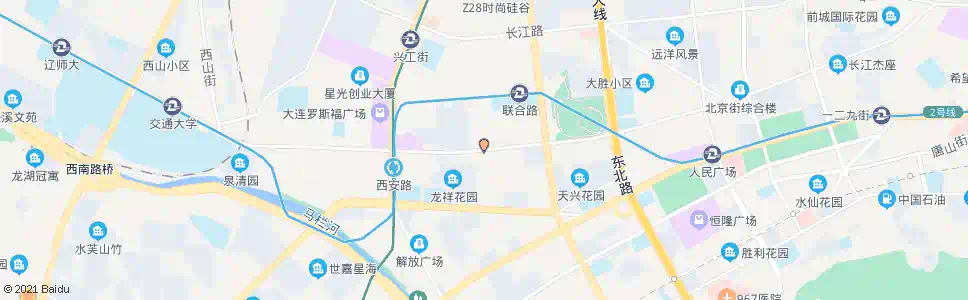 大连博爱大厦_公交站地图_大连公交_妙搜公交查询2025