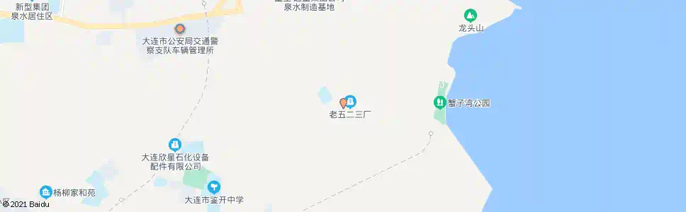 大连西山宿舍_公交站地图_大连公交_妙搜公交查询2025