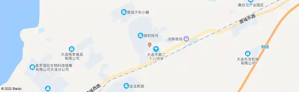 大连营泰园_公交站地图_大连公交_妙搜公交查询2025
