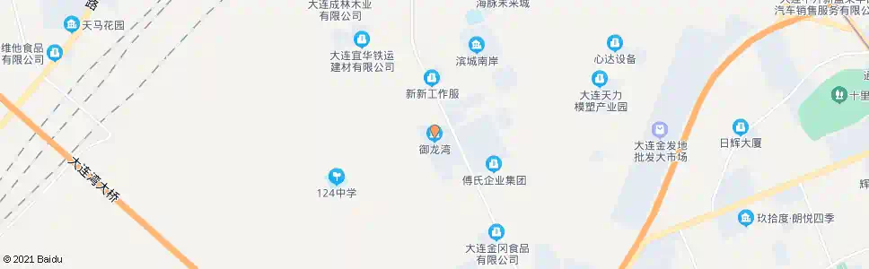 大连御龙湾_公交站地图_大连公交_妙搜公交查询2025