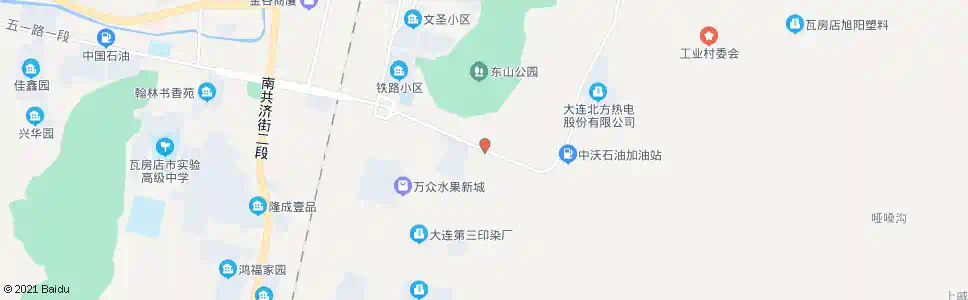 大连姜洼_公交站地图_大连公交_妙搜公交查询2025