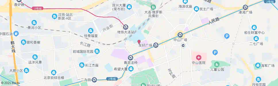 大连火车站_公交站地图_大连公交_妙搜公交查询2025