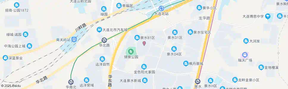 大连泉水B5区_公交站地图_大连公交_妙搜公交查询2025