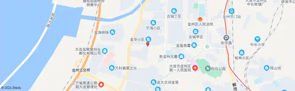 大连金华小区_公交站地图_大连公交_妙搜公交查询2025