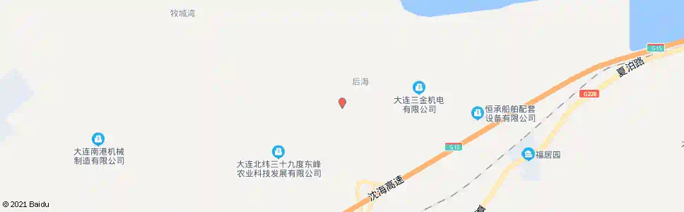 大连后牧北海_公交站地图_大连公交_妙搜公交查询2025