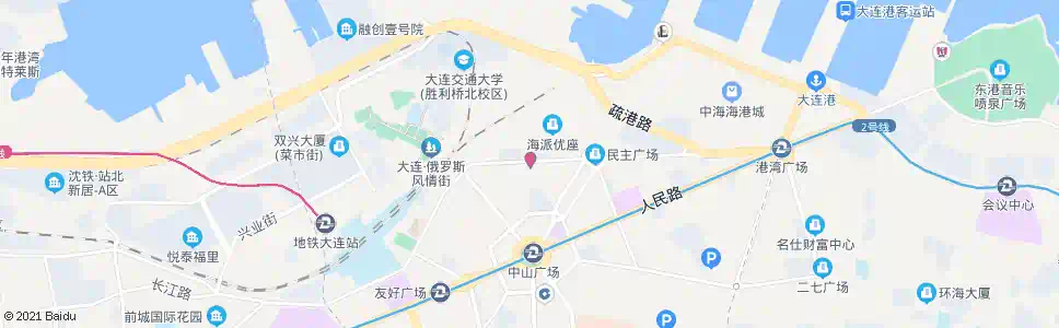 大连民生街_公交站地图_大连公交_妙搜公交查询2025