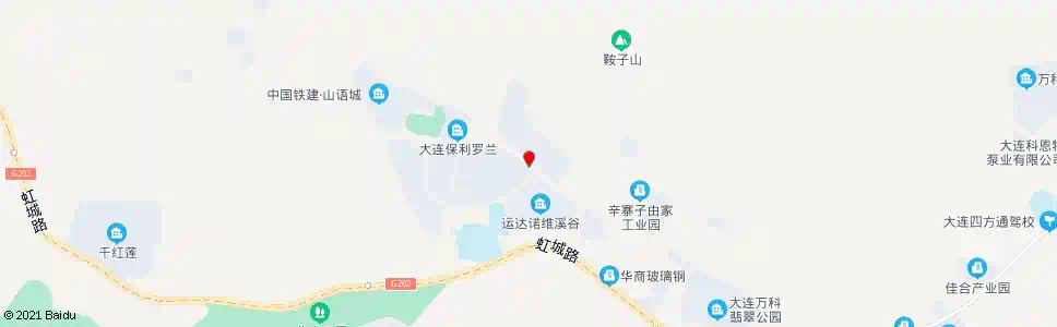大连勃朗园_公交站地图_大连公交_妙搜公交查询2025