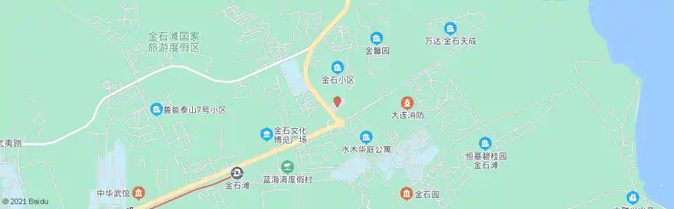 大连金石滩医院_公交站地图_大连公交_妙搜公交查询2025