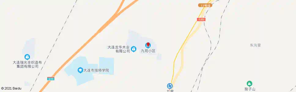 大连九苑小区_公交站地图_大连公交_妙搜公交查询2025