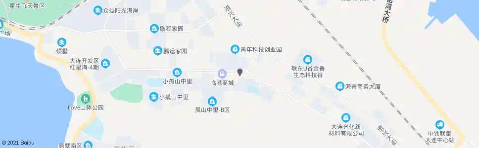 大连小孤山东里_公交站地图_大连公交_妙搜公交查询2025