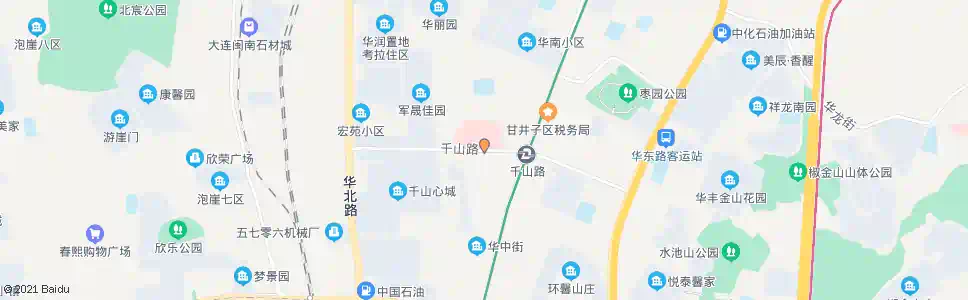 大连三院_公交站地图_大连公交_妙搜公交查询2025