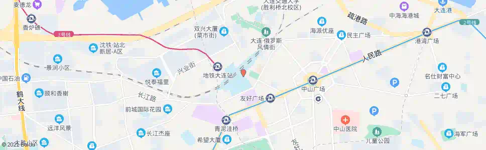 大连杨树沟一站_公交站地图_大连公交_妙搜公交查询2025