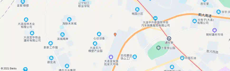 大连金发地北门_公交站地图_大连公交_妙搜公交查询2025