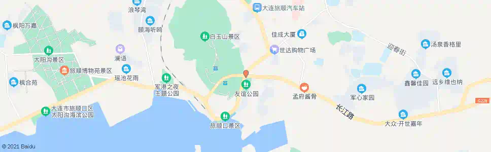 大连友谊公园_公交站地图_大连公交_妙搜公交查询2025