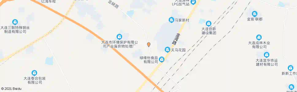 大连涂料厂_公交站地图_大连公交_妙搜公交查询2025
