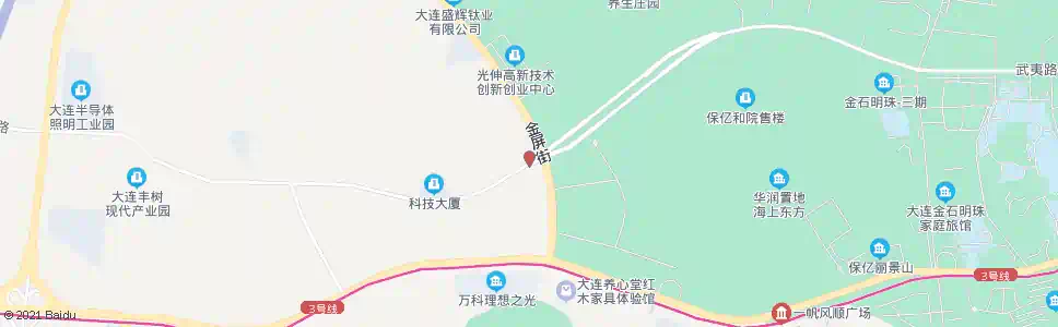 大连民大科技园_公交站地图_大连公交_妙搜公交查询2025