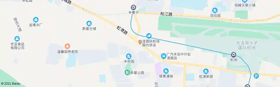 大连辛寨子广场_公交站地图_大连公交_妙搜公交查询2025