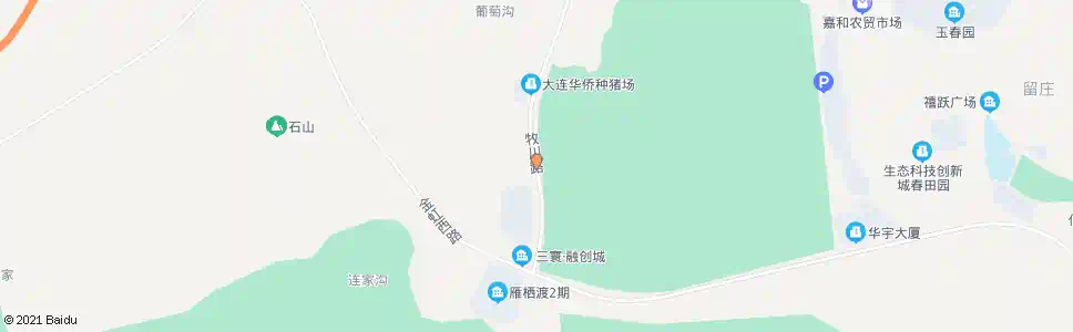大连黄岭桥_公交站地图_大连公交_妙搜公交查询2025