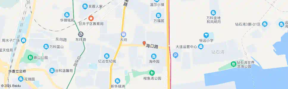 大连鹏辉小学_公交站地图_大连公交_妙搜公交查询2025